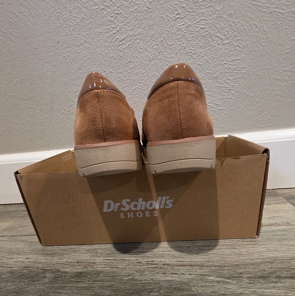 Dr. Scholl's Women's Brown Slip-On Loafers - Picture 4 of 6